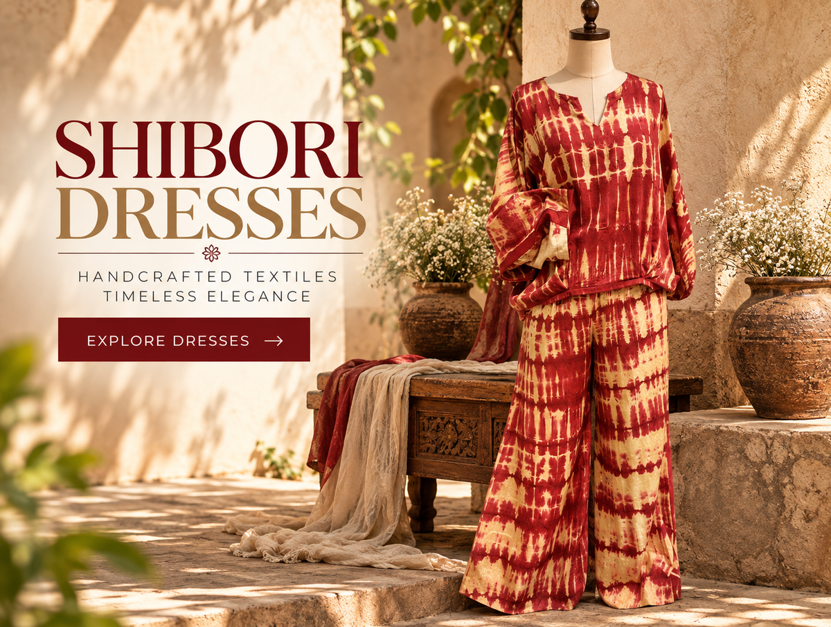 Shibori Dresses